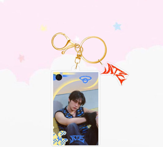 KPOP Idol Group Cute Cartoon Stray Kids ATE Plastic Keyring variant 3 [Sleutelhanger]