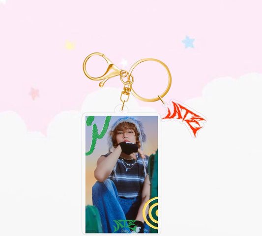 KPOP Idol Group Cute Cartoon Stray Kids ATE Plastic Keyring variant 6 [Sleutelhanger]