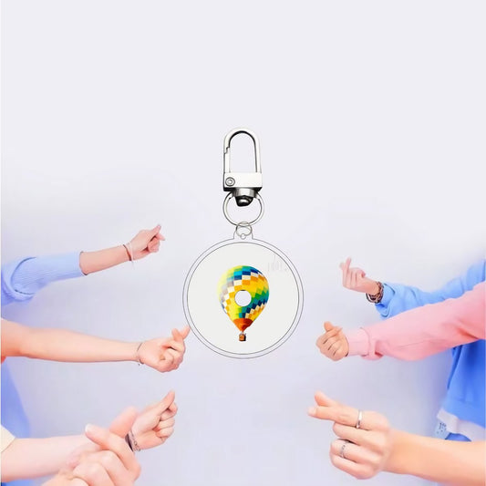 KPOP Idol Bangtan Boys BTS Dynamite Map Of The Soul BE Yet To Come Plastic Keyring variant 5 [Sleutelhanger]