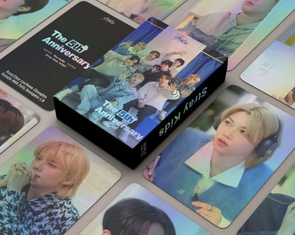 KPOP Idol 55pcs/box Stray Kids 5th Laser Photocard Holographic Lomo Card [Fotokaarten]