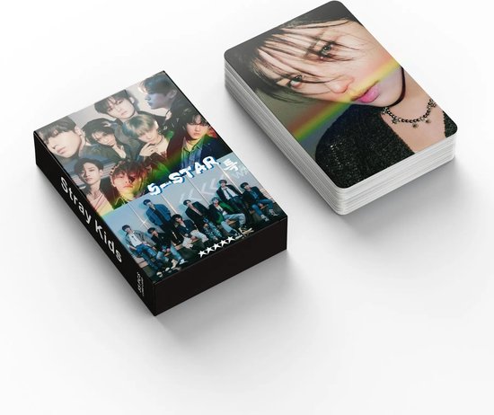 KPOP Idol 55pcs/box Stray Kids 5-STAR S-CLASS Laser Photocard Holographic Lomo Card [Fotokaarten]