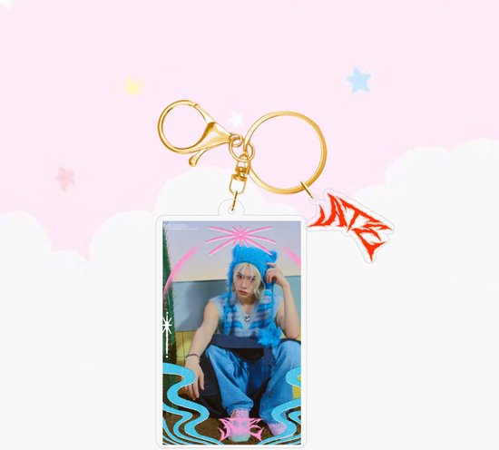 KPOP Idol Group Cute Cartoon Stray Kids ATE Plastic Keyring variant 1 [Sleutelhanger]