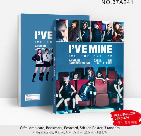 KPOP Idol IVE I'VE MINE Photobook [Fotobook]