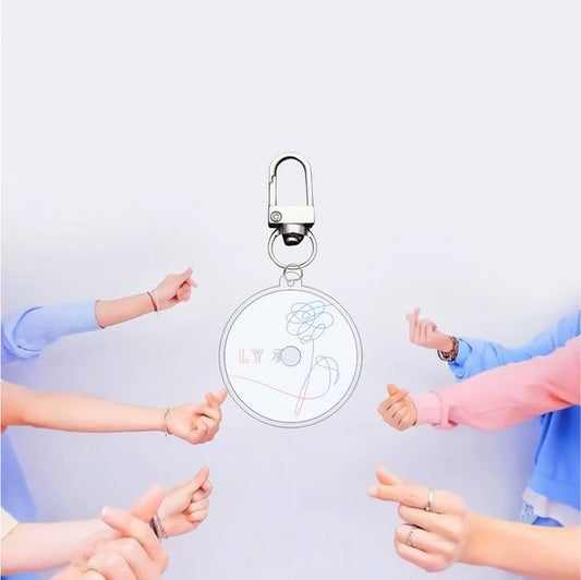 KPOP Idol Bangtan Boys BTS Dynamite Map Of The Soul BE Yet To Come Plastic Keyring variant 10 [Sleutelhanger]