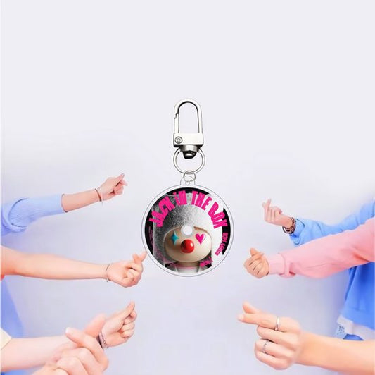 KPOP Idol Bangtan Boys BTS Dynamite Map Of The Soul BE Yet To Come Plastic Keyring variant 11 [Sleutelhanger]