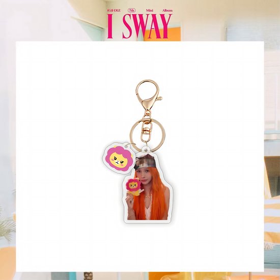 KPOP Idol Group (G)I-DLE I SWAY Plastic Keyring variant 1 [Sleutelhanger]