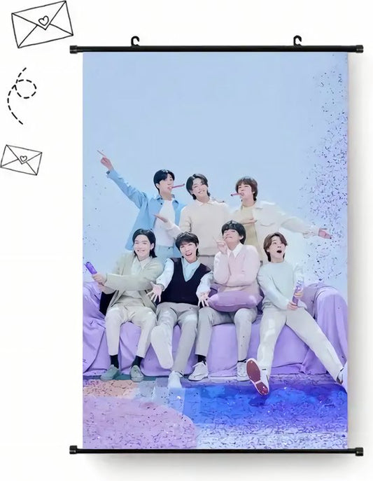 KPOP BTS Bangtan Boys 2023 FESTA 10th ANNIVERSARY [FOTO] [HANG POSTER] [VARIANT 1]