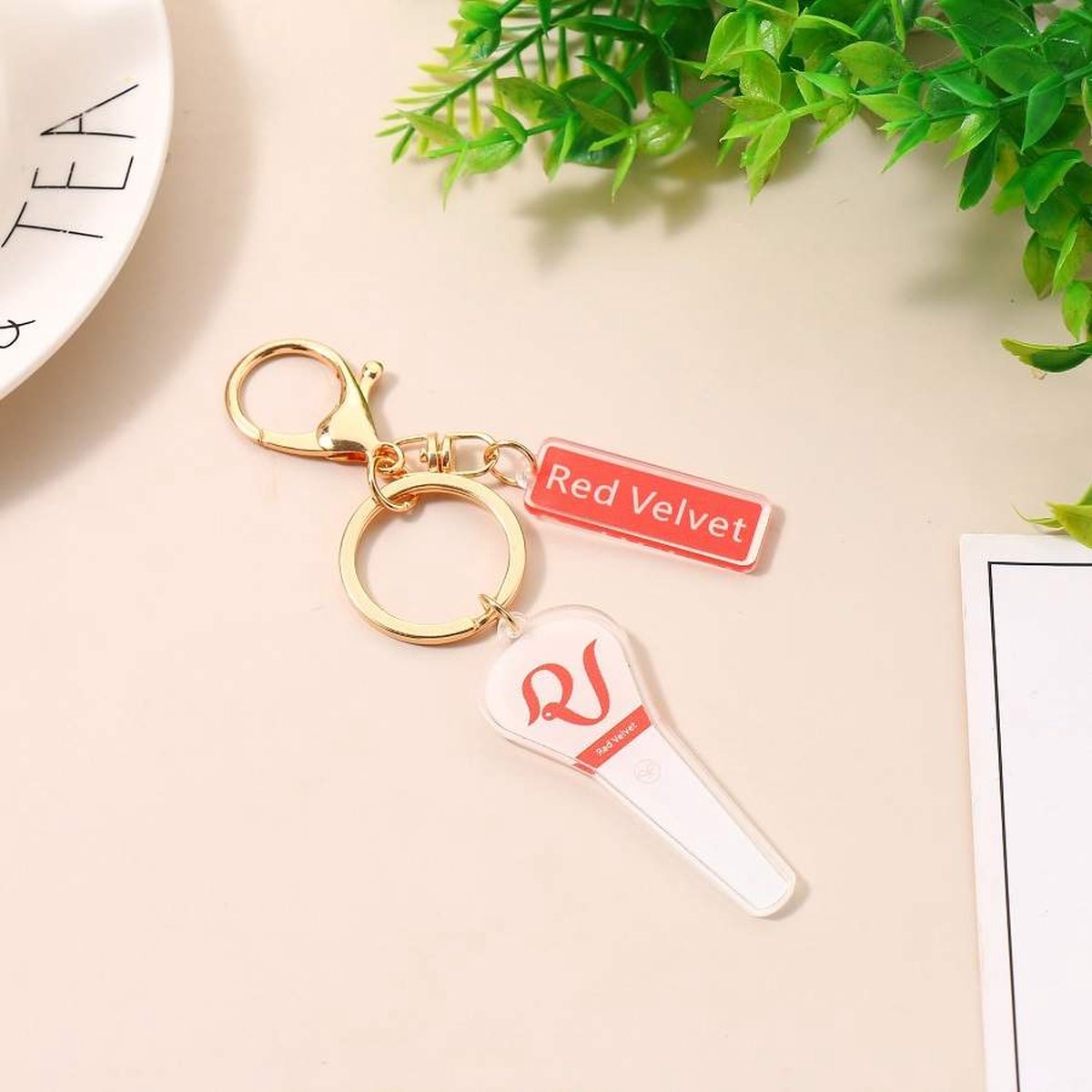 KPOP Lightstick Keyring Keychain Acrylic (various artist)