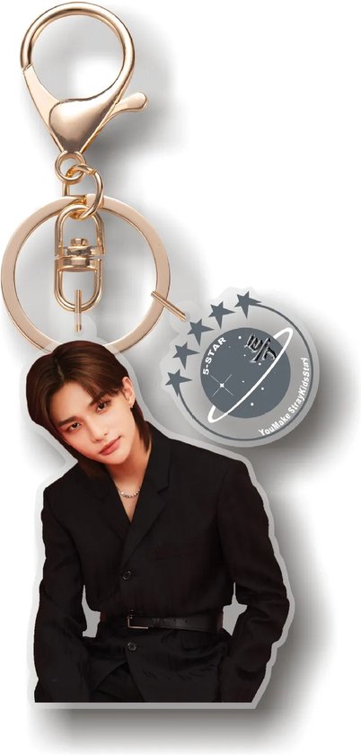 KPOP Stray Kids 5-STAR Plastic Keyring