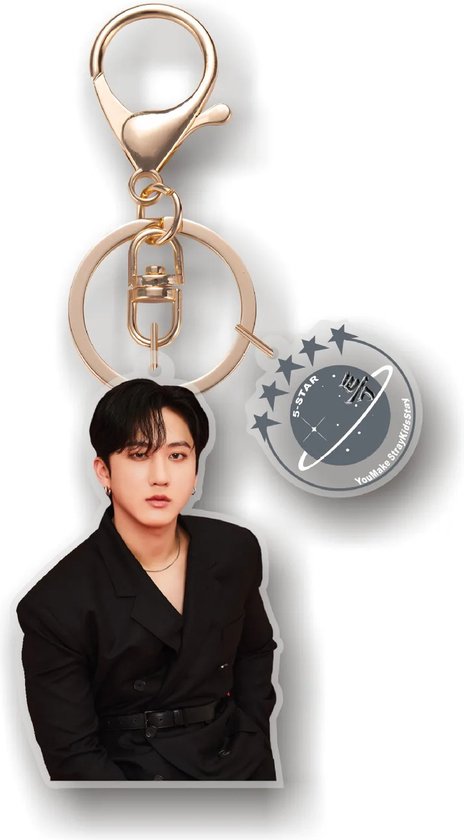 KPOP Stray Kids 5-STAR Plastic Keyring