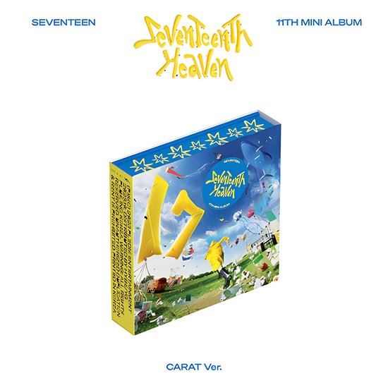 SEVENTEEN – 11th Mini Album [SEVENTEENTH HEAVEN] (CARAT Ver.) [K-POP ALBUM]