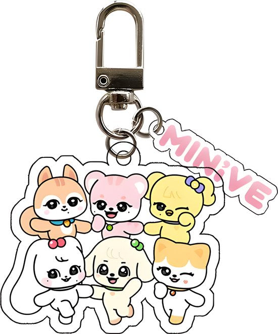 MINIVE Keyring Acrylic Keychain