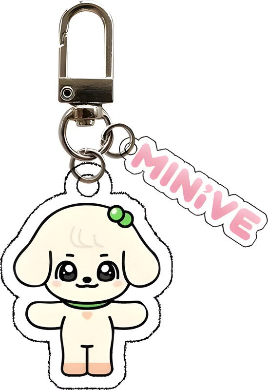 MINIVE Keyring Acrylic Keychain