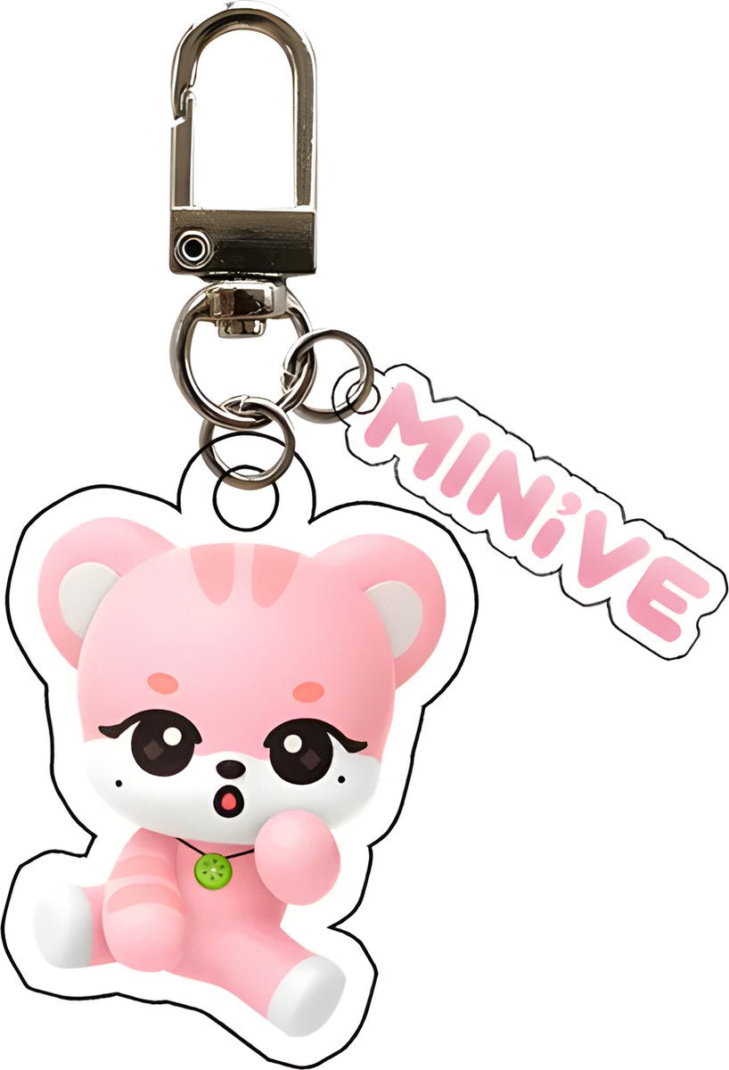 MINIVE Cartoon Keyring Acrylic Keychain